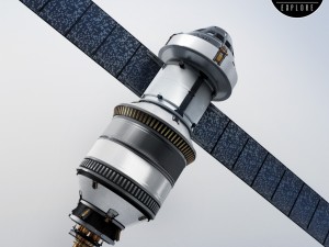 spacecraft ship rocket 3D मॉडल