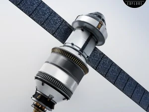 spacecraft ship rocket 3D Model