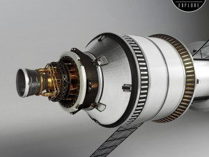 spacecraft ship rocket 3D मॉडल