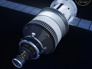 spacecraft ship rocket 3D Model