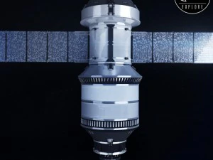 spacecraft ship rocket 3D Model