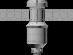 spacecraft ship rocket 3D Model