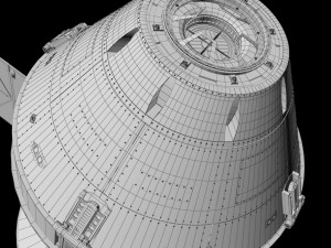 spacecraft ship rocket 3D मॉडल