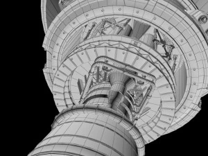 spacecraft ship rocket 3D Model