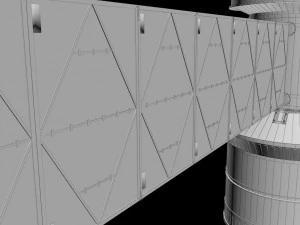 spacecraft ship rocket 3D Model