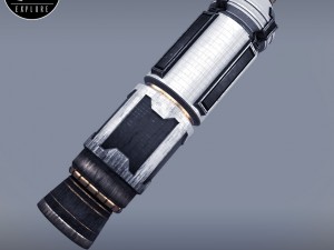 rocket space small engine low poly Model 3D