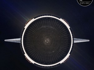 space sci-fi rocket ship small 3D Model