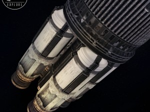 Space sci-fi rocket ship 3D Model