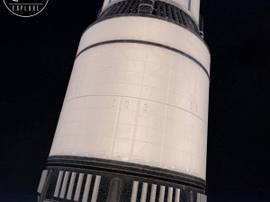 Space sci-fi rocket ship 3D Model