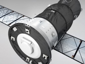 spaceship progress soyuz high detail 3D Model