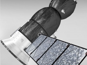 spaceship progress soyuz high detail 3D Model