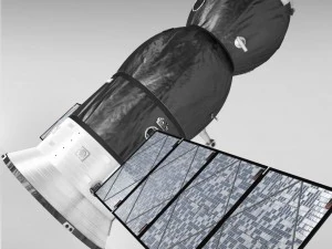 spaceship progress soyuz high detail 3D Model