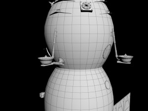 spaceship progress soyuz high detail 3D Model