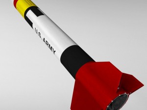 patriot missile mim-104 high detail Modelo 3D