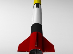 patriot missile mim-104 high detail Modelo 3D