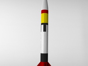 patriot missile mim-104 high detail Modelo 3D