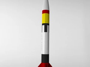 patriot missile mim-104 high detail 3D Model