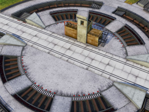 rocket space launch complex low 3D मॉडल