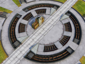 rocket space launch complex low 3D मॉडल