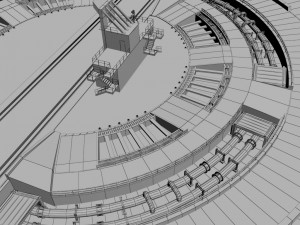 rocket space launch complex low 3D मॉडल