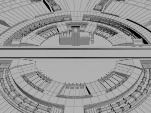 rocket space launch complex low 3D मॉडल