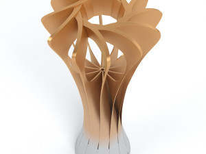 volleyball world championship cup trophy low poly 3D Модель