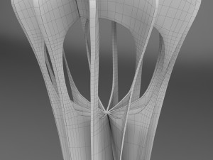 volleyball world championship cup trophy low poly 3D Модель