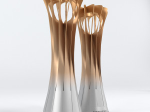 volleyball world championship cup trophy low poly 3D Модель