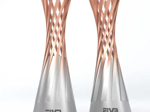 campeonato mundial de v&ocirc;lei feminino copa trof&eacute;u baixo poli Modelo 3D