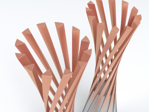 volleyball world championship women cup trophy low poly 3D Model