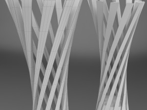 volleyball world championship women cup trophy low poly 3D Model