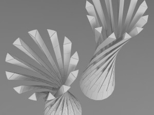 volleyball world championship women cup trophy low poly 3D Model
