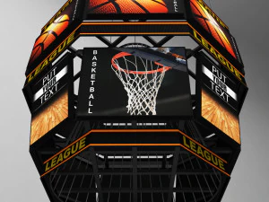 jumbotron scoreboard sport pack 3D Model
