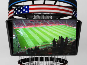 jumbotron scoreboard sport pack 3D Model