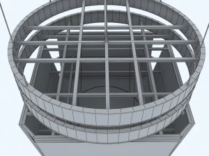 jumbotron scoreboard sport pack 3D Model