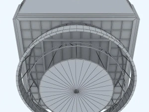 jumbotron scoreboard sport pack 3D Model