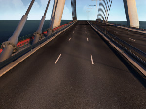 suspended bridge 2 3D Model