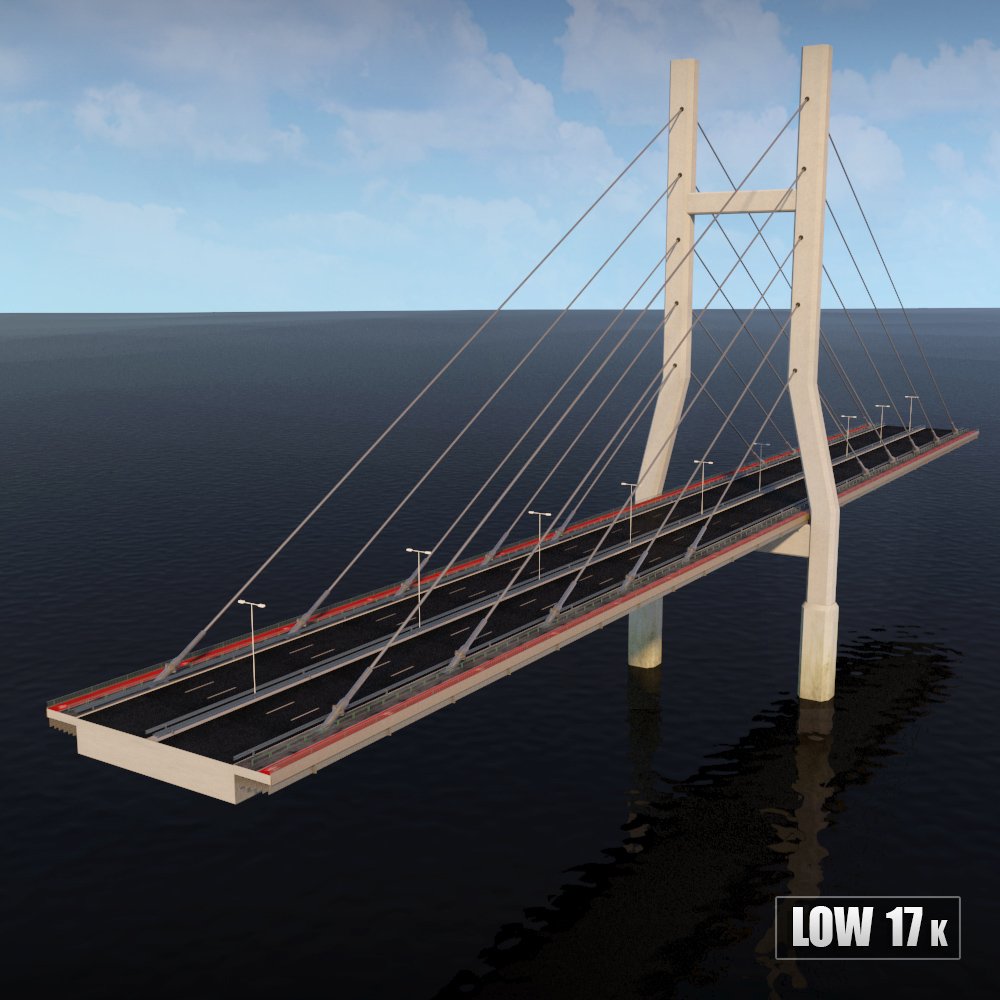 Low version. Мост подвесной 3d модель мост fbx. Обуховский мост 3d модель. Подвесной мост 3д блендер. Мост Max Juvenal, д