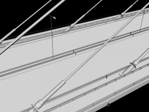 suspended bridge 2 3D Model