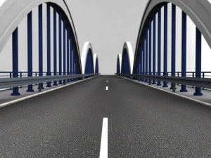 arch bridge 3D Model