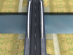 arch bridge small Model 3D