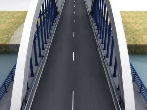 arch bridge small Model 3D