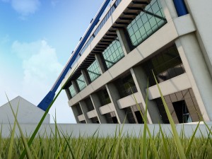 stadium sport soccer tribune high detail Modèle 3D