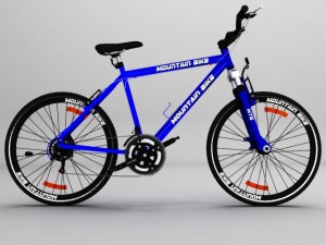 mountain bike mtb Modello 3D