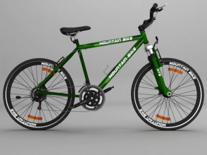 mountain bike mtb Modello 3D