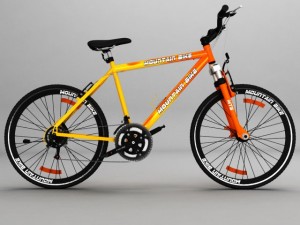 mountain bike mtb Modello 3D