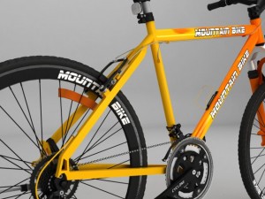 mountain bike mtb Modello 3D