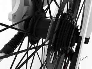 mountain bike mtb Modello 3D
