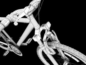 mountain bike mtb Modello 3D