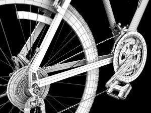 mountain bike mtb Modello 3D